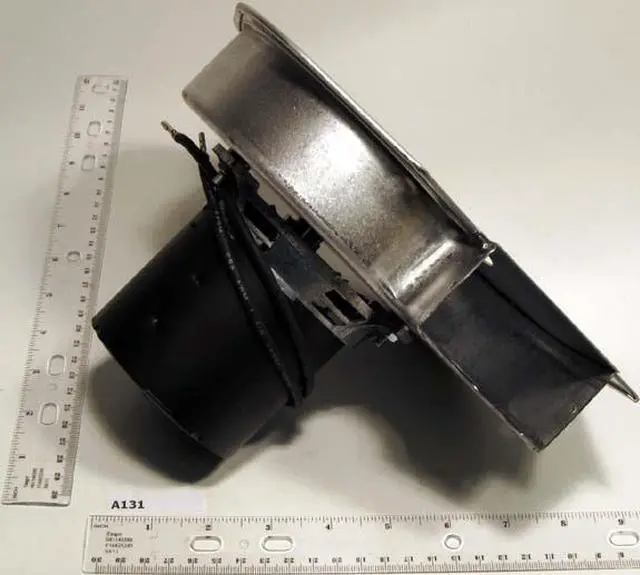 Alt view image 3 of 4 - FASCO A131 Draft Inducer Blower, 115V, Aluminum Steel, 7 3/4 in H.