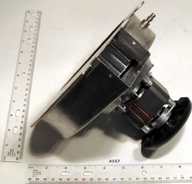 Alt view image 3 of 4 - FASCO A157 Induced Draft Furnace Blower, 115, Aluminum Steel, 9 in W, 8 7/8 in H