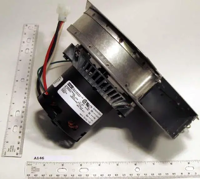 Alt view image 2 of 3 - FASCO A146 Induced Draft Furnace Blower, 115, Aluminum Steel, 7 1/2 in H.