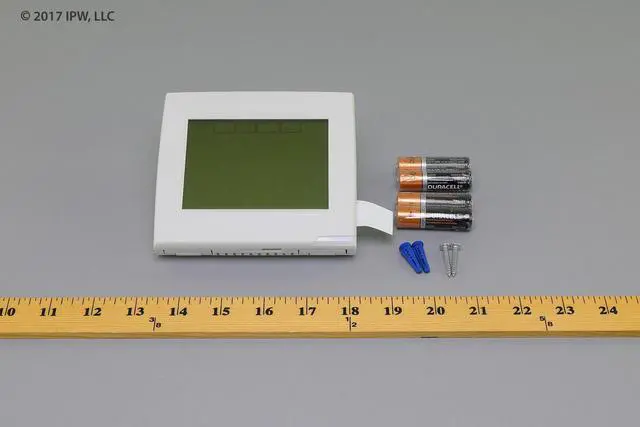 Alt view image 7 of 14 - Honeywell TH8110R1008 VisionPRO 8000 Arctic White Touch Screen Programmable Thermostat, 18 To 30 VAC/750 mV