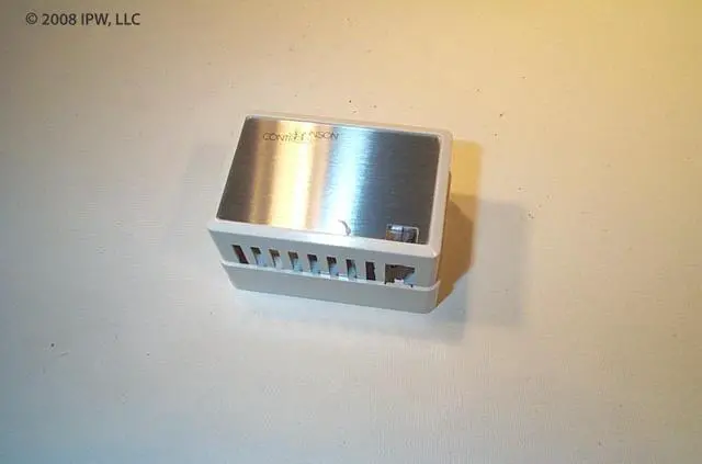 Alt view image 2 of 4 - JOHNSON CONTROLS T-4000-3141 Pneumatic Thermostat Cover,White