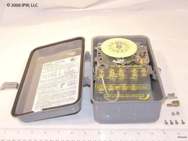 Alt view image 3 of 4 - INTERMATIC T1471BR Electromechanical Timer,24 Hour,4pst