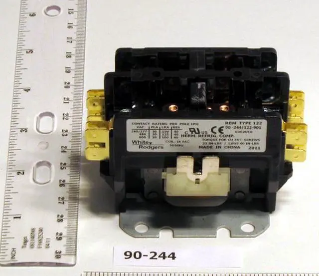 Alt view image 2 of 4 - Emerson Two Pole Contractor, 24 VAC, 30 AMP