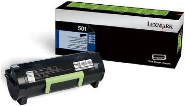Main image of Lexmark MS510 (501) Return Program Black Toner Cartridge (1,500 Yield)
