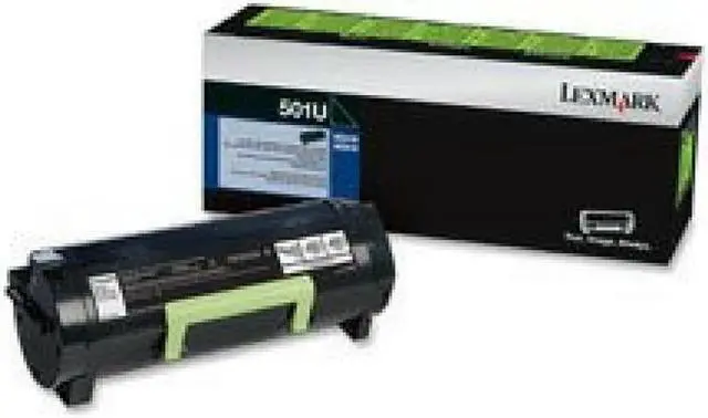 Main image of Lexmark MS510 (501U) Ultra High Yield Return Program Black Toner Cartridge (20,000 Yield)