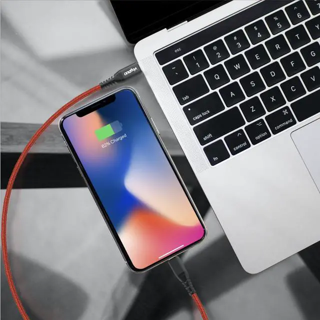 Alt view image 7 of 7 - VogDUO Power Delivery Charging Bundle, 18W USB-C Power Delivery Wall Charger, 57W PD Car Charger, 6.6ft USB-C to Lightning cable, zipper case, compatible with iPhone, Samsung galaxy, Nintendo Switch