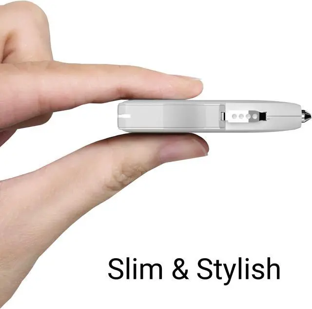Alt view image 5 of 6 - VogDUO 27W Type-C & Type-A Car Charger, ultra-slim, travel-friendly, compatible with iPhone, iPad, Apple Watch, and more- White