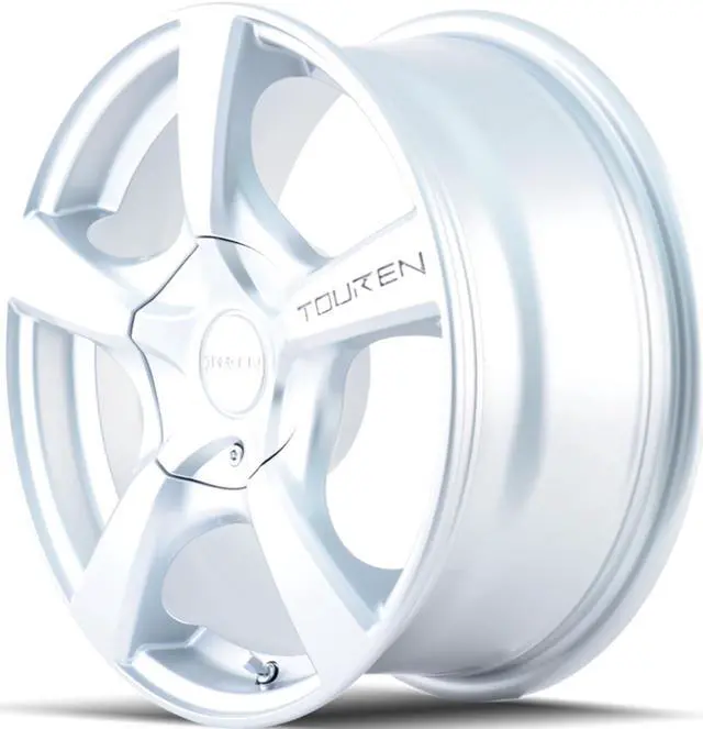 Alt view image 2 of 4 - 1 Wheel 16" TR9 16x7 5x127 Silver 42ET 71.5CB 5 Spoke (3190-6773S)