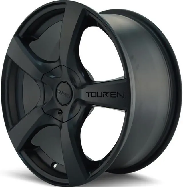 Alt view image 2 of 4 - 1 Wheel 17" TR9 17x7 5x105/5x108 Matte Black 42ET 72.62CB (3190-7728MB)