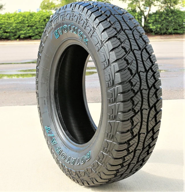 Main image of 235/85R16 120/116S E (10 Ply) - Evoluxx Rotator A/T All-Terrain Tire