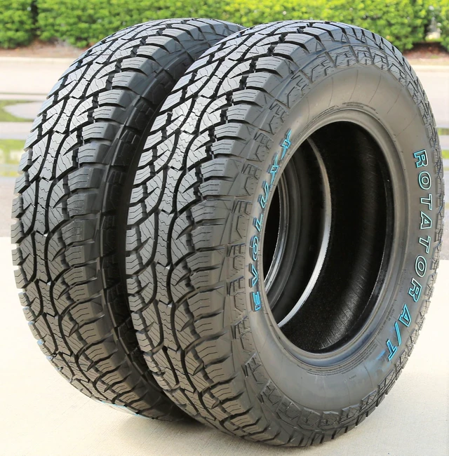 Alt view image 4 of 7 - 235/85R16 120/116S E (10 Ply) - Evoluxx Rotator A/T All-Terrain Tire
