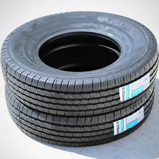 Alt view image 4 of 7 - 235/65R16 121/119R E (10 Ply) - Evoluxx Rotator H/T Highway All Season Tire
