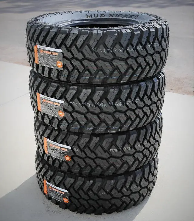 Alt view image 6 of 7 - 33X12.50R18 122Q F (12 Ply) - Cosmo Mud Kicker Mud Tire