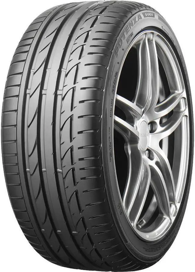 Alt view image 4 of 8 - 1 New 225/40R19 89Y Bridgestone Potenza S001 RFT 225 40 19 Tire