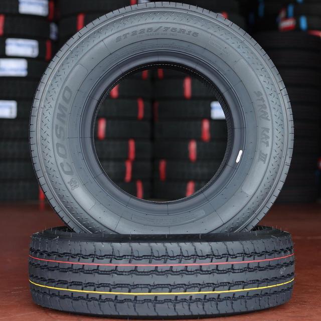Alt view image 7 of 7 - 225/75R15 124/121M G (14 Ply) - Cosmo Stray Kat III Highway All Season Tire