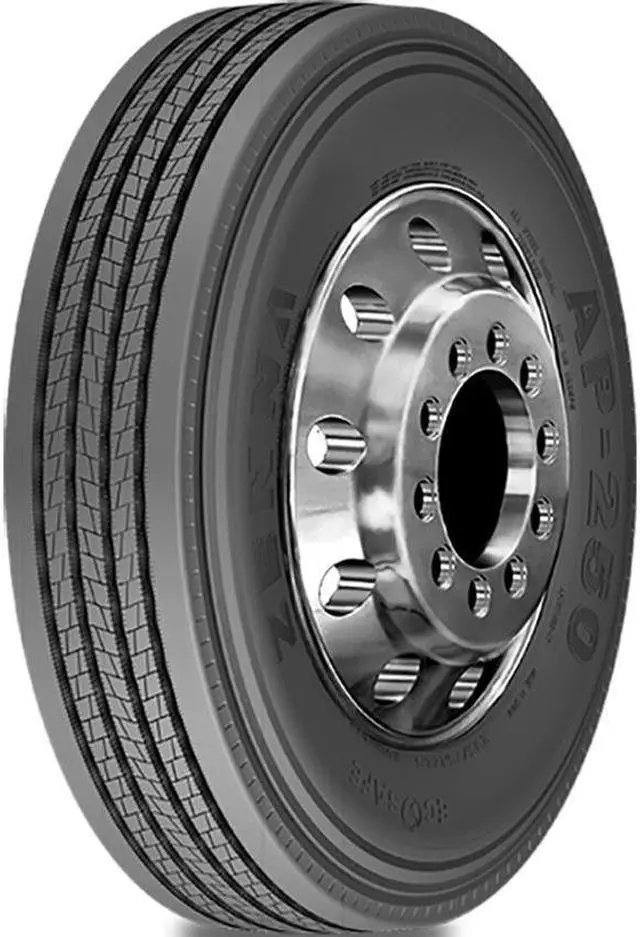Alt view image 2 of 3 - 255/70R22.5 140/137M H (16 Ply) - Zenna AP250 Steel Belted Highway All Season Tire