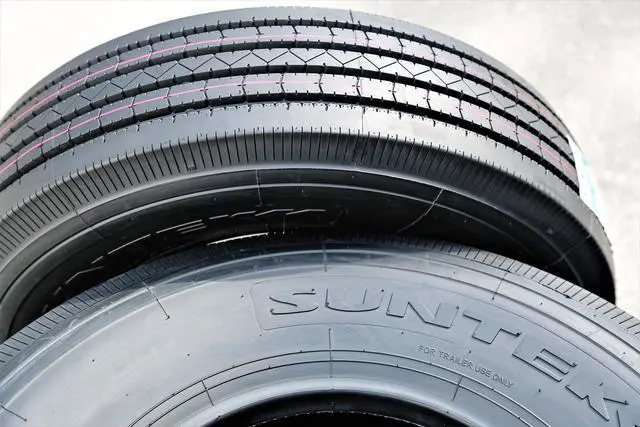 Alt view image 3 of 7 - 235/80R16 129/125M G (14 Ply) - Suntek HD Trail + Highway All Season Tire