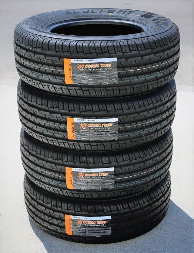 Alt view image 8 of 8 - Cosmo El Jefe H/T 245/70R17 110H All-Season Tire