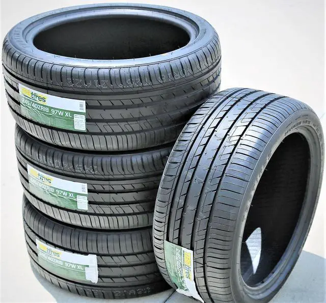 Alt view image 6 of 7 - 245/40R18 ZR 97W XL - TBB TR-66 High Performance All Season Tire