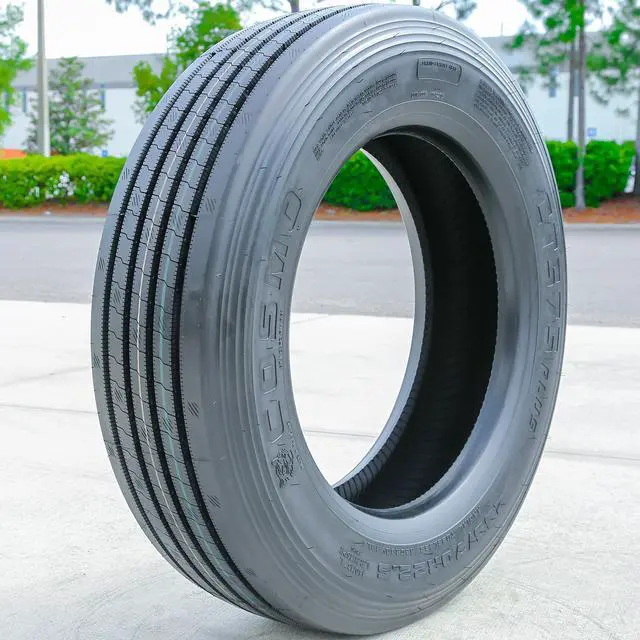 Alt view image 5 of 7 - 255/70R22.5 140/137L H (16 Ply) - Cosmo CT575 Plus Highway All Season Tire