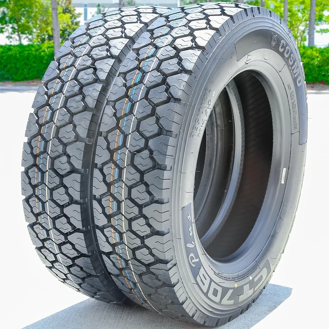 Alt view image 4 of 7 - 245/70R19.5 135/133M H (16 Ply) - Cosmo CT706 Plus Highway All Season Tire
