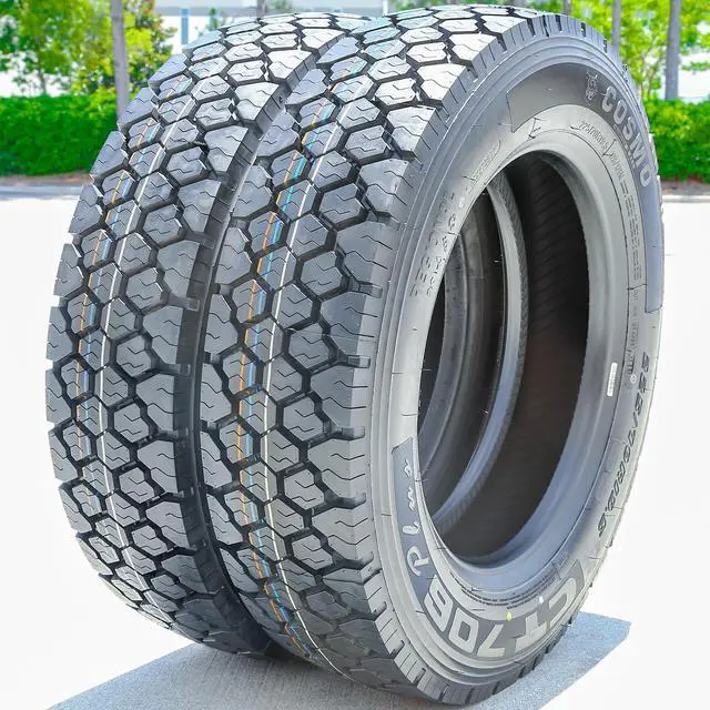 Alt view image 4 of 7 - 225/70R19.5 128/126M G (14 Ply) - Cosmo CT706 Plus Highway All Season Tire