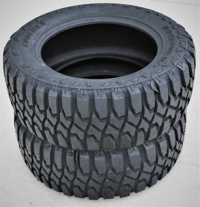 Alt view image 5 of 7 - 33X12.50R18 122Q F (12 Ply) - Evoluxx Rotator M/T Mud Tire