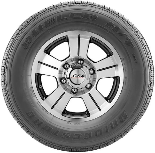 Alt view image 9 of 12 - P285/60R18 Bridgestone Dueler H/T 684 II 114V B/4 Ply BSW Tire