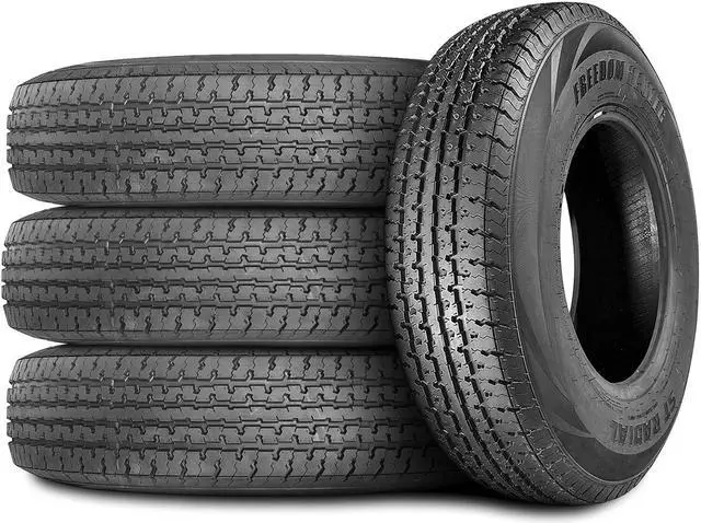 Alt view image 5 of 7 - 205/75D15 101/97L C (6 Ply) - Freedom Hauler ST Radial Steel Belted Highway All Season Tire