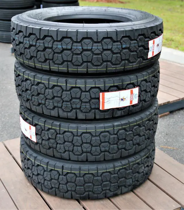 Alt view image 7 of 7 - 245/70R19.5 135/133L H (16 Ply) - Leao D955 Highway All Season Tire