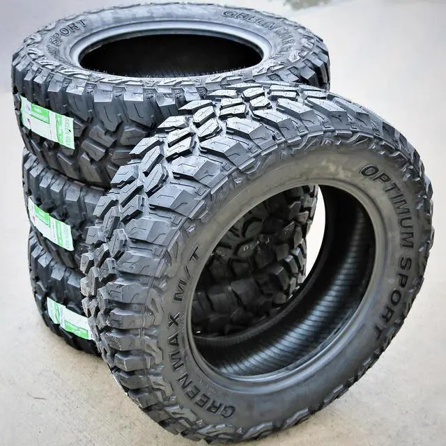 Alt view image 6 of 7 - 35X12.50R17 121Q E (10 Ply) - Green Max Optimum Sport M/T Mud Tire