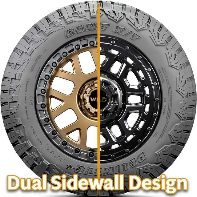 Alt view image 3 of 6 - 245/60R18 105V - Delinte DX-20 Bandit X/T Extreme Terrain Tire