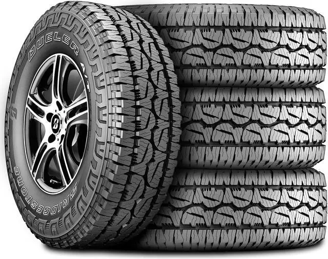 Alt view image 6 of 6 - Bridgestone dueler a/t revo 3 P265/70R16 111T owl all-season tire