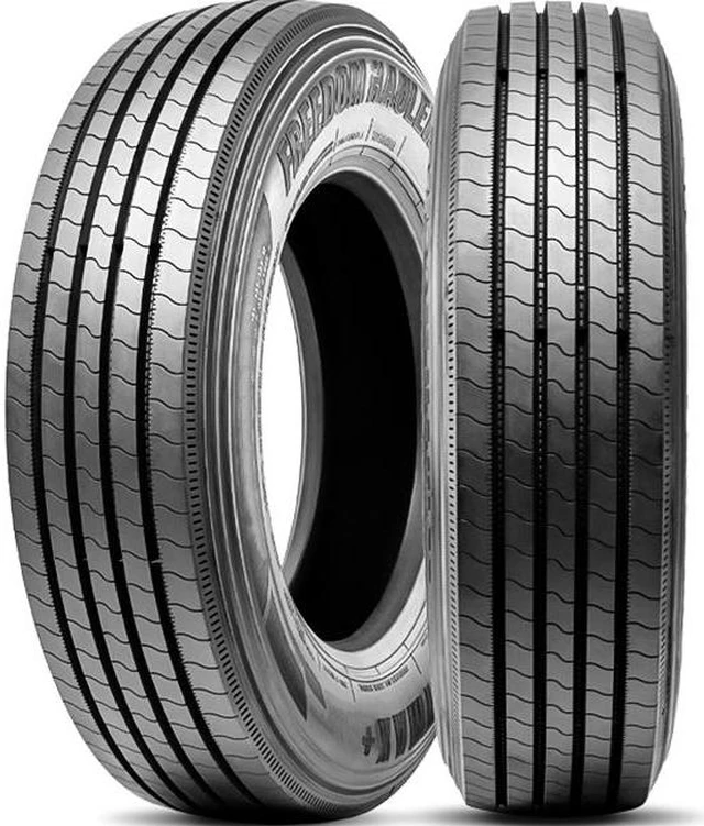 Alt view image 3 of 3 - 245/70R19.5 135/133M H (16 Ply) - Freedom Hauler Dutymax+ All Steel Highway All Season Tire