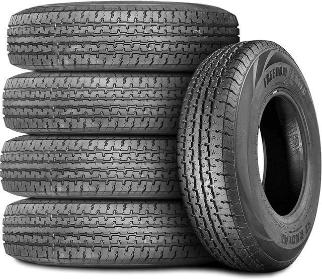 Alt view image 6 of 7 - 205/75R15 107/102L D (8 Ply) - Freedom Hauler ST Radial Steel Belted Highway All Season Tire