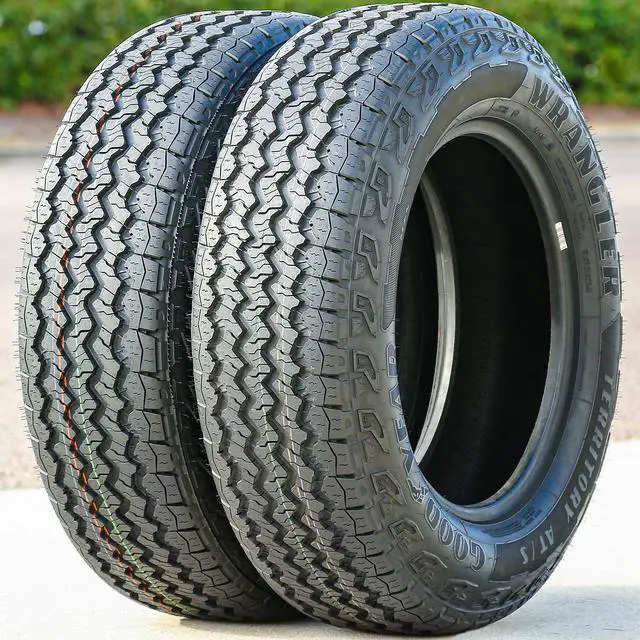 Alt view image 5 of 7 - 255/65R18 111T - Goodyear Wrangler Territory AT/S All-Terrain Tire