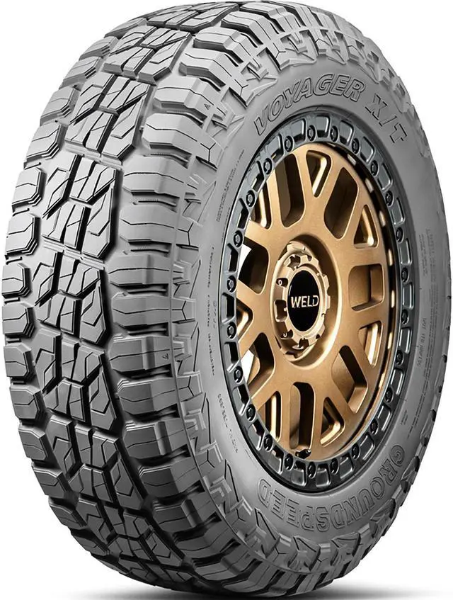 Main image of 35X12.50R22 126R F (12 Ply) - Groundspeed Voyager XT Steel Belted Extreme Terrain Tire