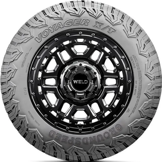 Alt view image 3 of 5 - 35X12.50R22 126R F (12 Ply) - Groundspeed Voyager XT Steel Belted Extreme Terrain Tire