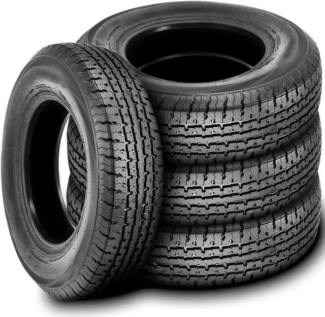 Alt view image 5 of 6 - 205/75R14 105/101L D (8 Ply) - Trailer Master ST PRO Steel Belted Highway All Season Tire