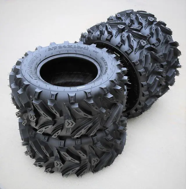 Alt view image 6 of 7 - 24x10.00-11 48F 6 Ply - Forerunner Maxx Plus Mud Tire