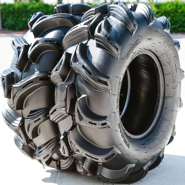 Alt view image 4 of 7 - 28X9.00-14 52F 6 Ply - Forerunner Vulcan Mud Tire