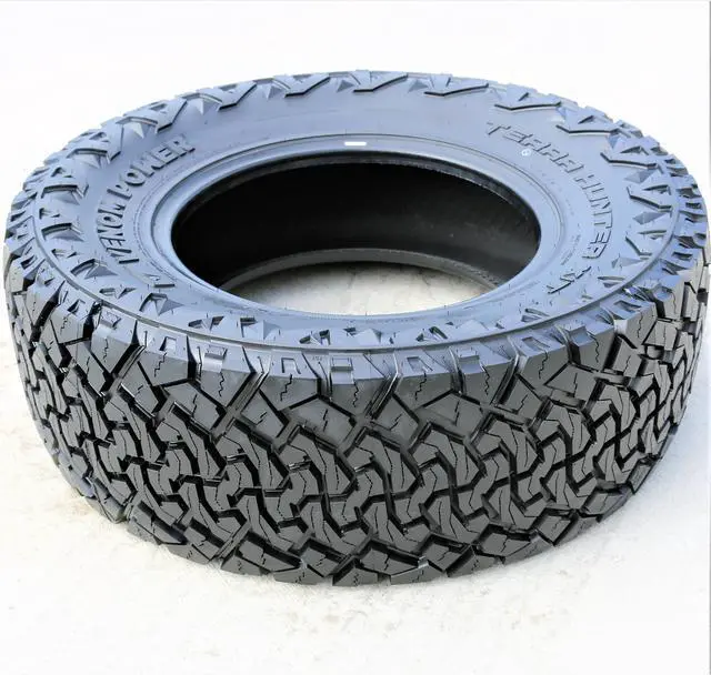 Alt view image 5 of 8 - Venom Power Terra Hunter XT XT All-Terrain Mud Light Truck Radial Tire-35X1250R17LT 35X1250X17 35X1250-17 121R Load Range E LRE 10-Ply BSW Black Side Wall