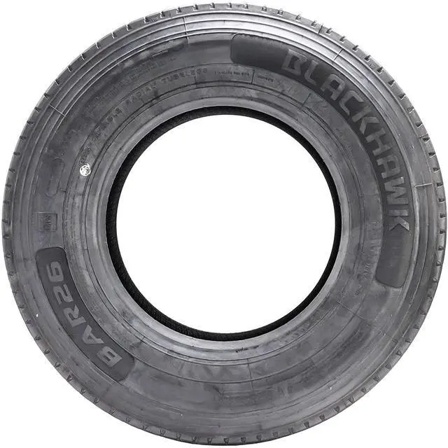Alt view image 3 of 4 - 255/70R22.5 140/137M H (16 Ply) - Blackhawk BAR26 Highway All Season Tire