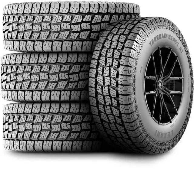 Alt view image 12 of 12 - (1) New Lexani TERRAIN BEAST AT LT265/70R18 124/121S All Terrain Tires