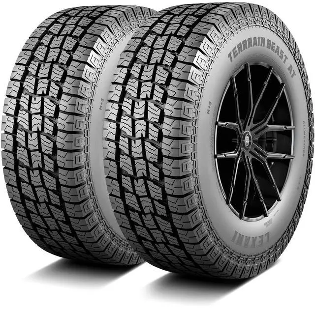 Alt view image 11 of 12 - (1) New Lexani TERRAIN BEAST AT LT265/70R18 124/121S All Terrain Tires