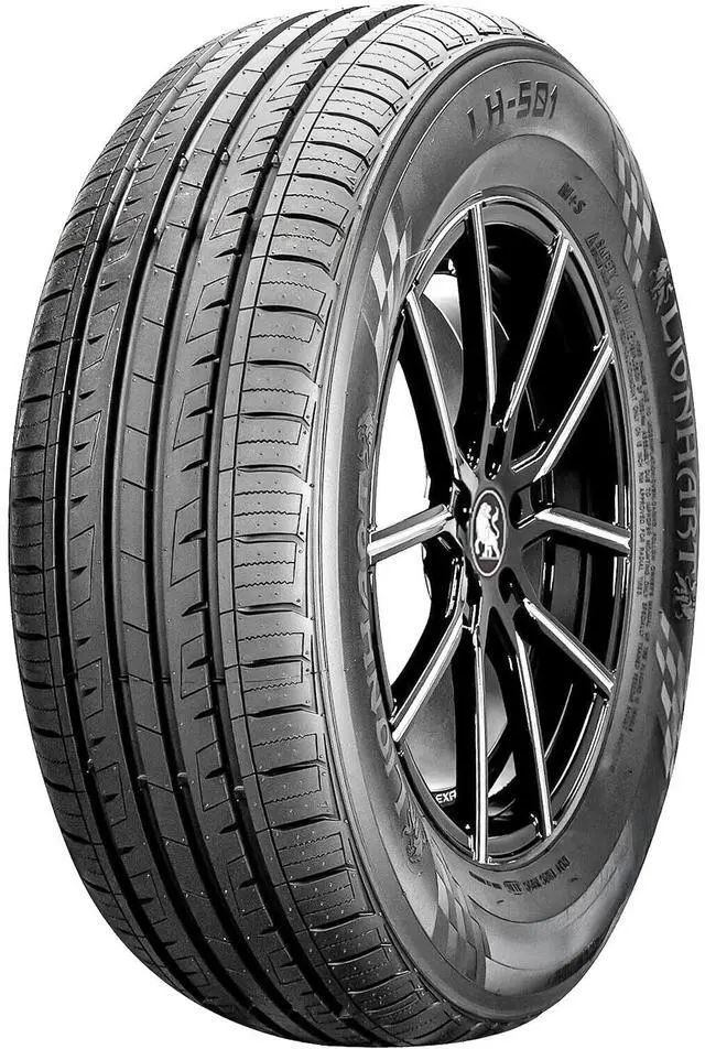 Alt view image 6 of 12 - (1) New Lionhart LH-501 185/60/14 82H Performance All-Season Tire