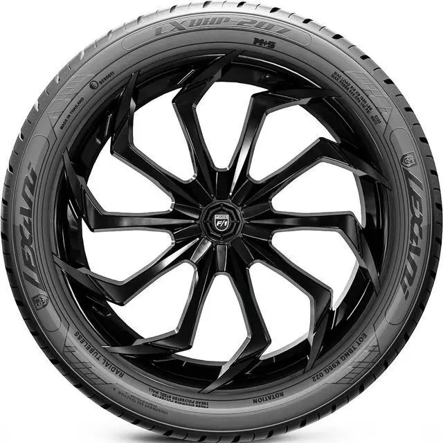 Alt view image 8 of 12 - (1) New Lexani LXUHP-207 255/45/18 99W Performance All-Season Tire