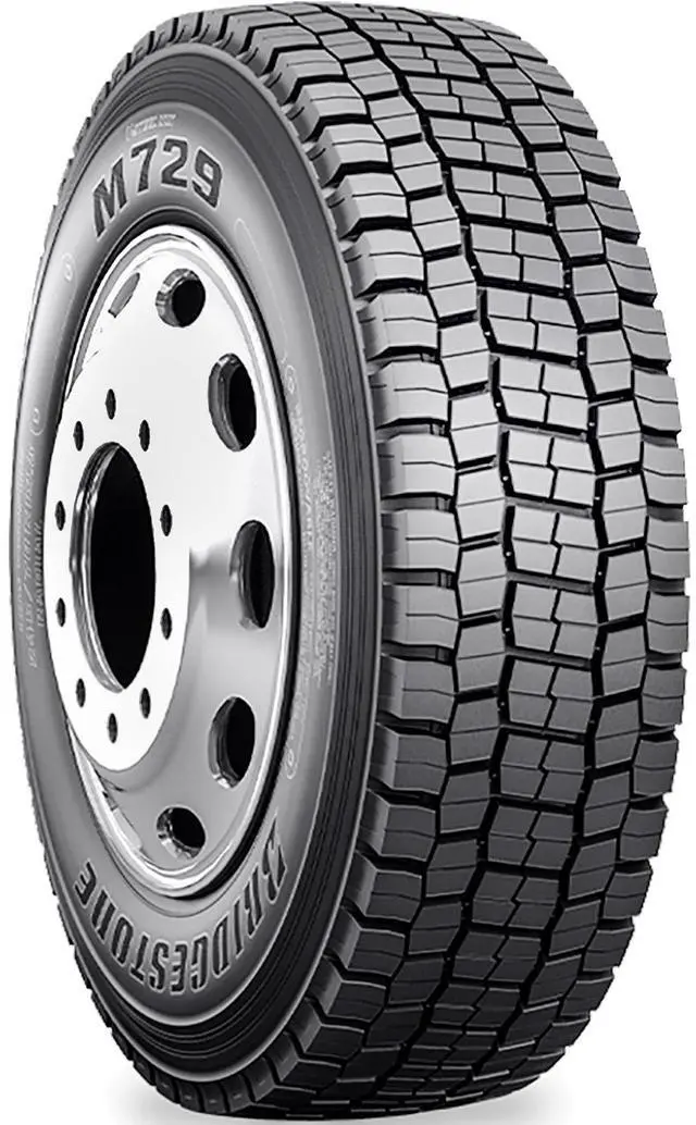 Alt view image 4 of 5 - Bridgestone M729F Highway All Season Tire - 225/70R19.5 125/122L F (12 Ply)