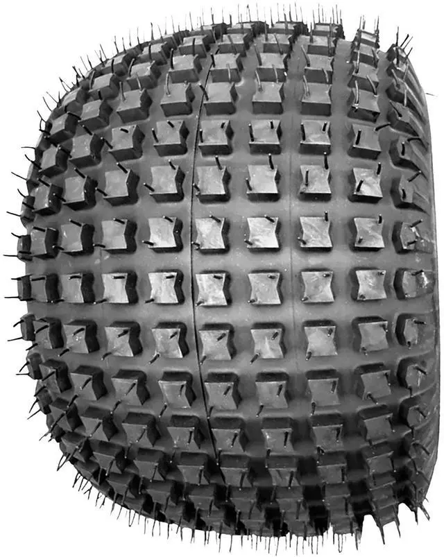 Alt view image 2 of 3 - Carlisle (Carlstar) Solid Knobby All-Terrain Tire - 22X11.00-8 48F 3-Star