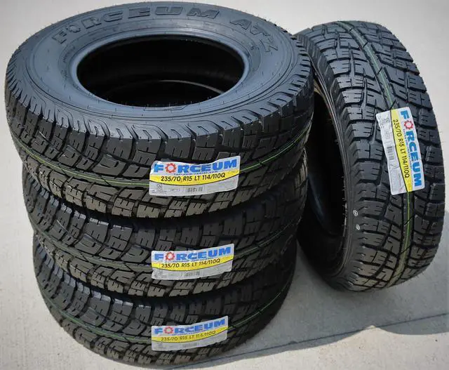 Alt view image 5 of 7 - 235/70R15 114/110Q E (10 Ply) - Forceum ATZ All-Terrain Tire
